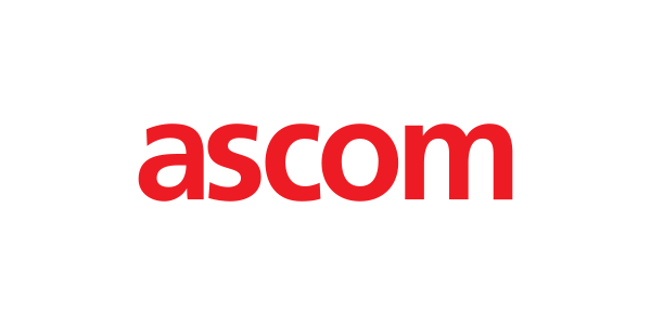 Logo Ascom - leader en solutions de communication et d'informatique mobile pour secteurs healthcare et entreprise
