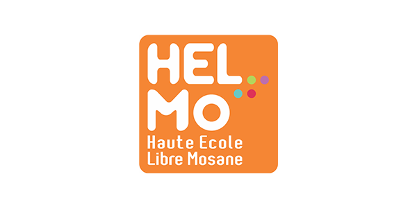 Logo HELMO - Haute École Libre Mosane, institution d'enseignement supérieur belge proposant formations professionnalisantes et académiques.