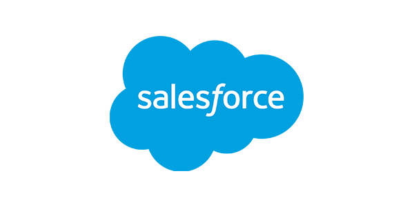 Logo Salesforce - plateforme cloud de gestion de la relation client et solutions CRM pour entreprises